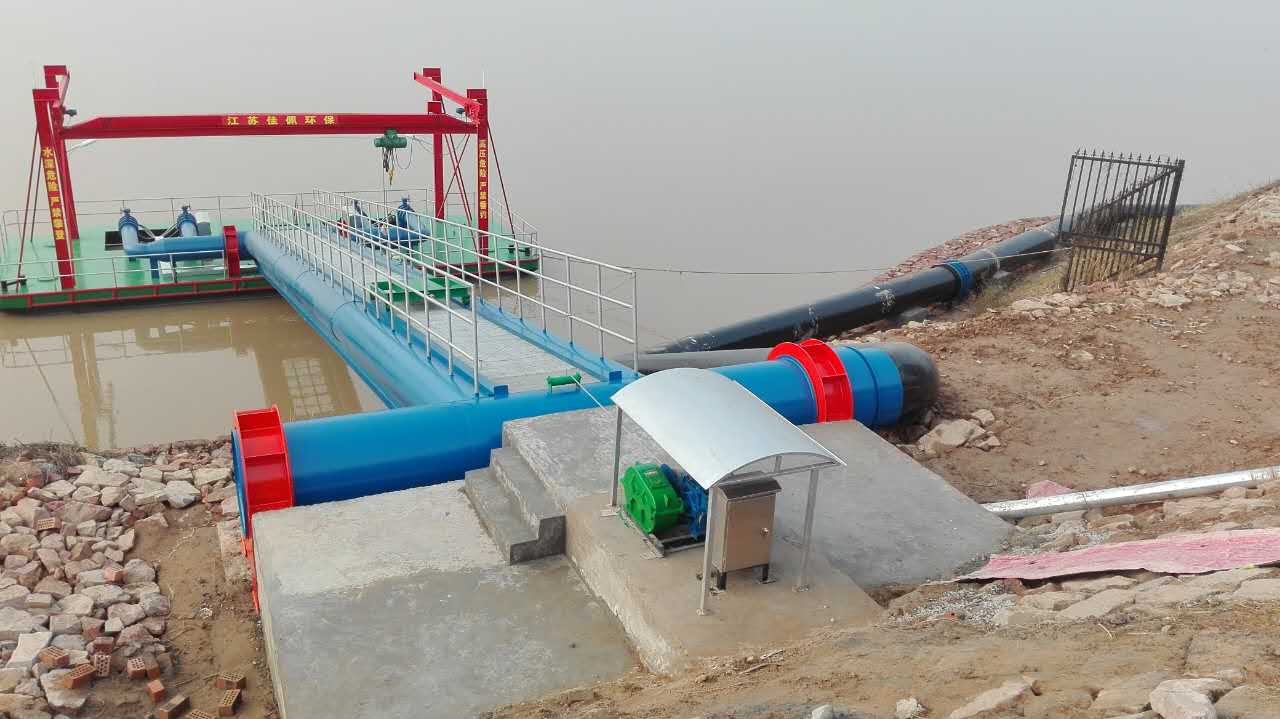 中牟李口閘取水泵船